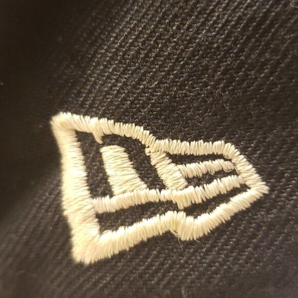 NBA Original 76er cap hat size 6 3/4 (53.9cm) black hat  with 76er logo embr - Picture 4 of 9